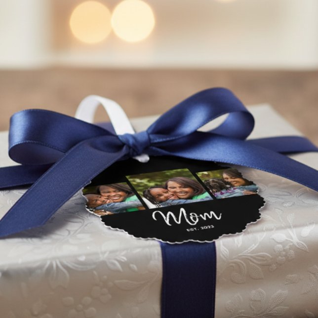 Adorno De Papel Mom Established Modern Script Black 3 Photo  (Subido por el creador)