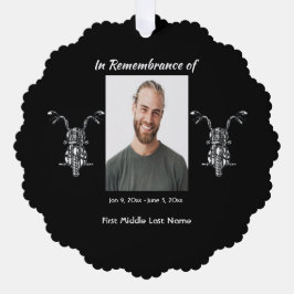 Adorno De Papel Monumento conmemorativo para motocicletas