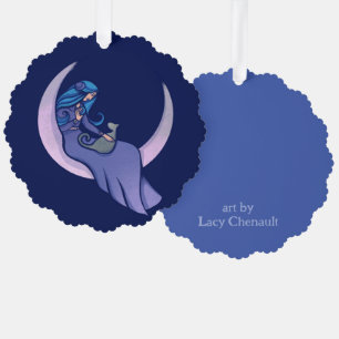 Adorno De Papel Moon Witch MoonChild Pagan