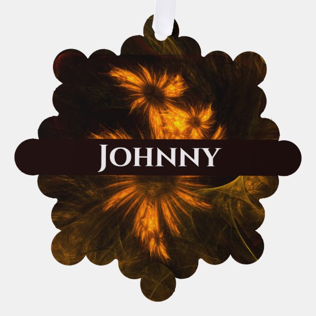 Adorno De Papel Mystique Garden Resumen Arte (Anverso)