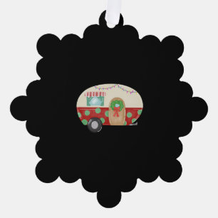 Adorno De Papel navidad camper