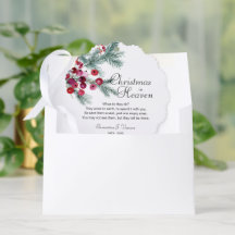 Navidad en el Cielo Foto Memorial