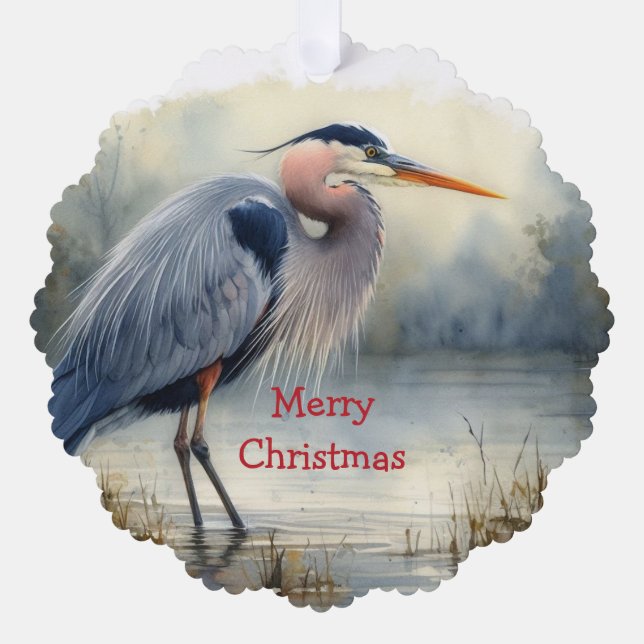 Adorno De Papel Navidades Árboles de nieve Padres Cardenales (Anverso)