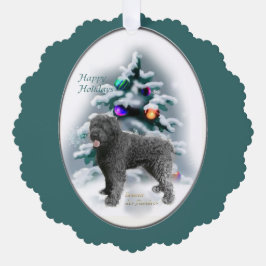 Adorno De Papel Navidades Bouvier des Flandres