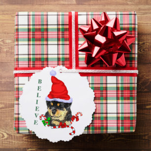 Adorno De Papel Navidades de Rotweiler