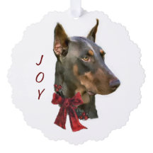Navidades Doberman Pinscher