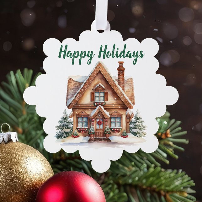 Adorno De Papel Navidades empresariales inmobiliarios personalizad (Subido por el creador)