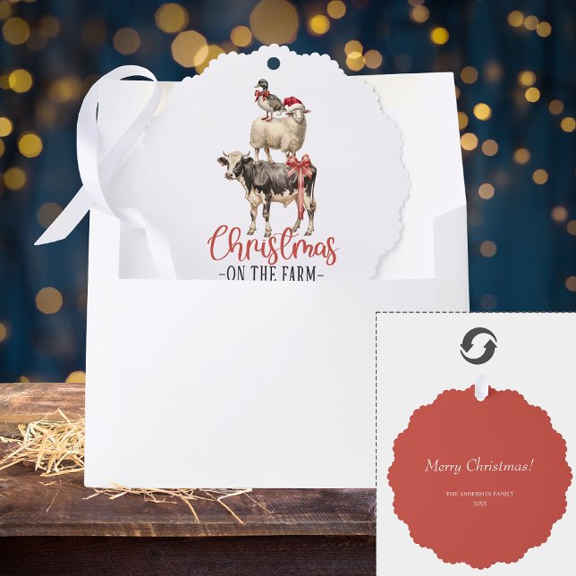 Adorno De Papel Navidades en la granja de animales Barnyard (Subido por el creador)