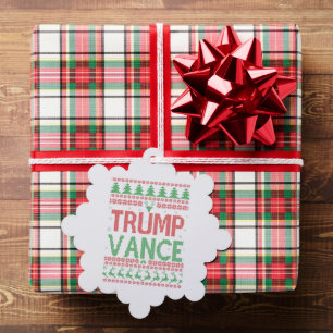 Adorno De Papel Navidades feos republicanos de Trump vance celebra