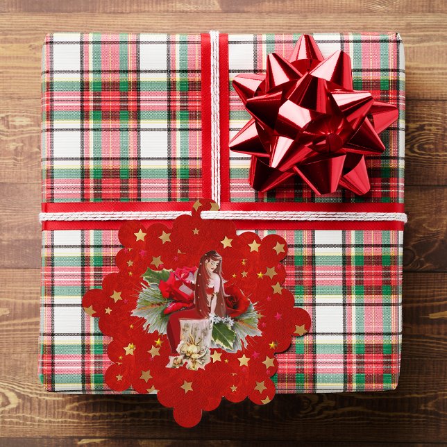 Adorno De Papel Navidades Hadas 2 (Subido por el creador)