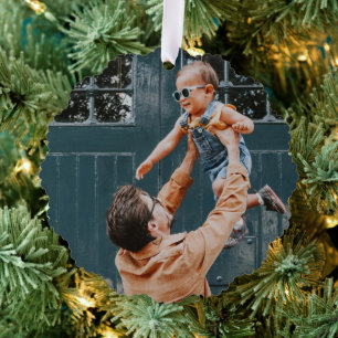 Adorno De Papel Navidades Mínimos Brillantes y Brillantes Fotograf