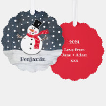 Navidades personalizados Snowman