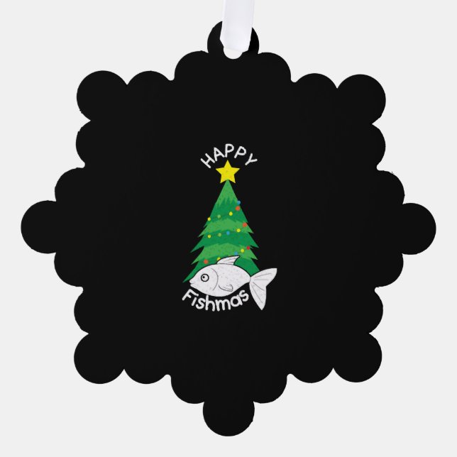 Adorno De Papel Navidades pesqueros (Anverso)