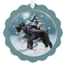 Navidades Schnauzer gigantes
