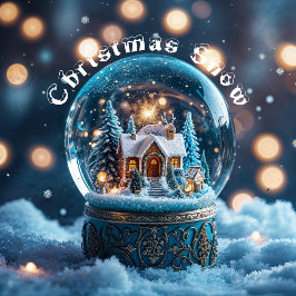 Adorno De Papel Nieve tradicional simple de Navidades