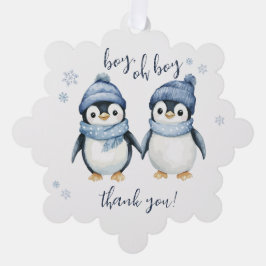 Adorno De Papel niño oh niño bebé de invierno