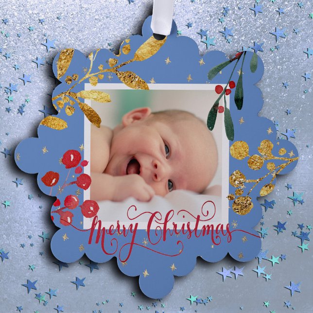 Adorno De Papel Niño recién nacido Feliz Navidad (Subido por el creador)