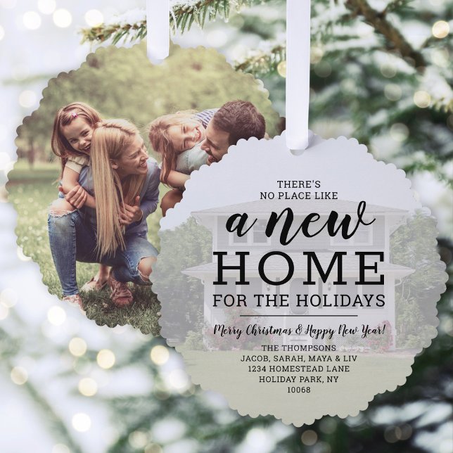 Adorno De Papel Nueva dirección de vacaciones en casa Cambio 2 Nav (Subido por el creador)