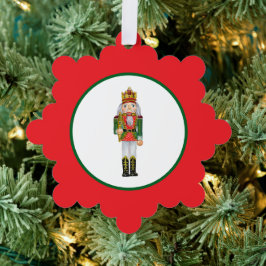Adorno De Papel Nutcracker soldier