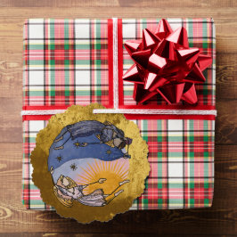 Adorno De Papel Nyx y Hespera (noche y día) griego antiguo