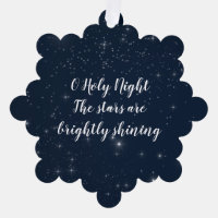 O Navidades de la noche sagrada cantan letras en S