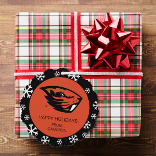 Adorno De Papel Oregon State Beavers   Cabeza de castor
