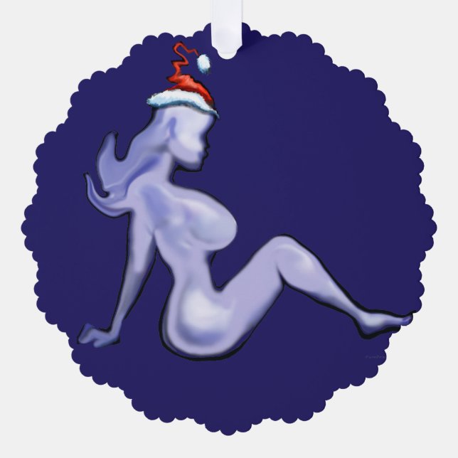 Adorno De Papel Ornamento de Navidad (Anverso)