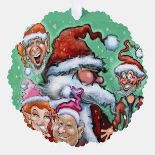 Adorno De Papel Ornamento de Navidad