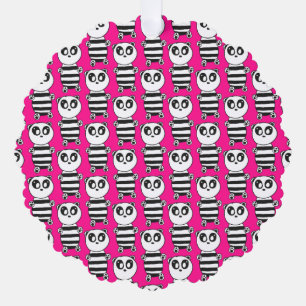 Adorno De Papel Panda Kids