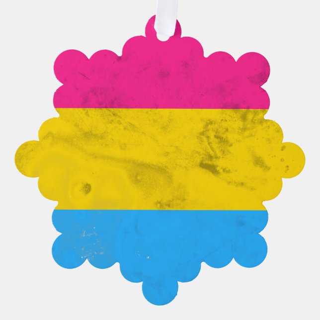 Adorno De Papel Pansexual (Anverso)