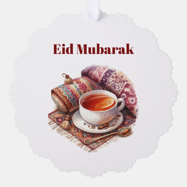 Adorno De Papel Paper Ornament Card-Scalloped Paper Ornaments (Anverso)