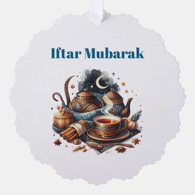 Adorno De Papel Paper Ornament -Scalloped Paper Ornaments (Anverso)