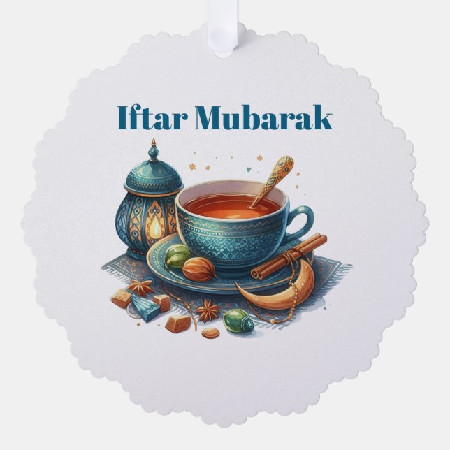 Adorno De Papel Paper Ornament -Scalloped Paper Ornaments (Anverso)