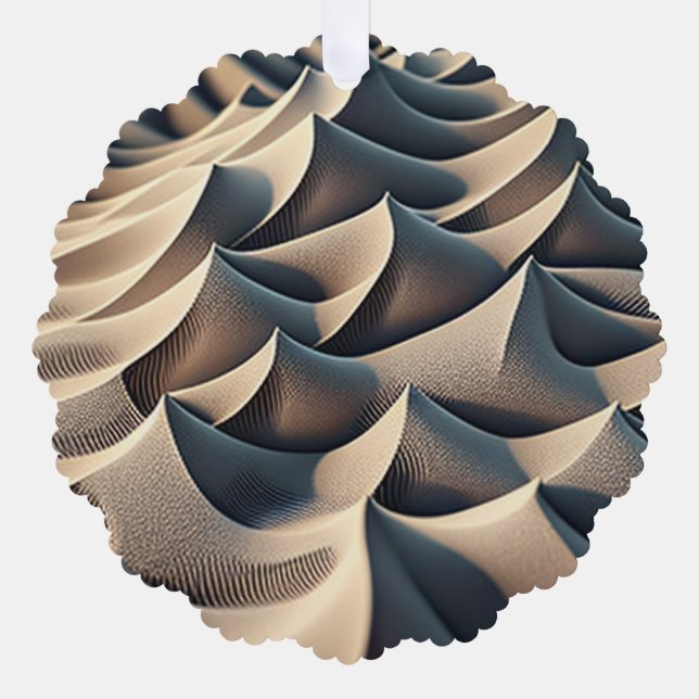 Adorno De Papel Pastel Currents (Anverso)