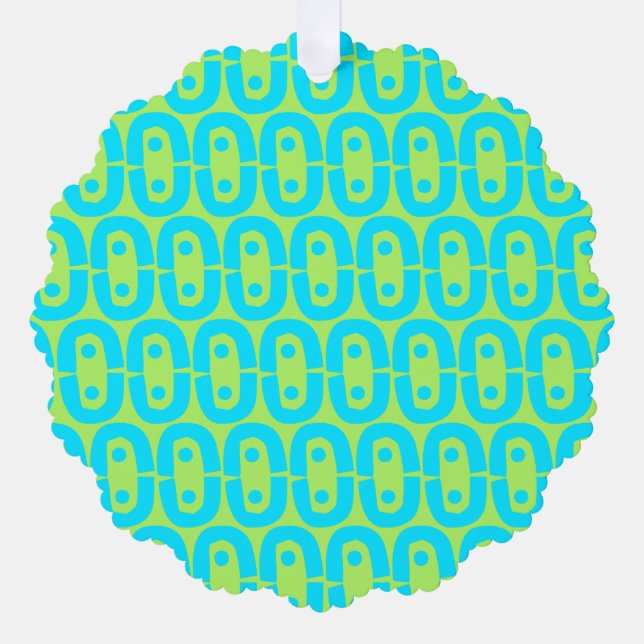 Adorno De Papel patrón colorido moderno (Anverso)