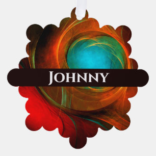 Adorno De Papel Patrón Guay de Bella Artes de resumen moderno de o