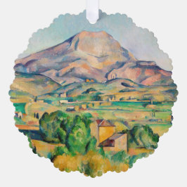 Adorno De Papel Paul Cezanne - Mont Sainte-Victoire