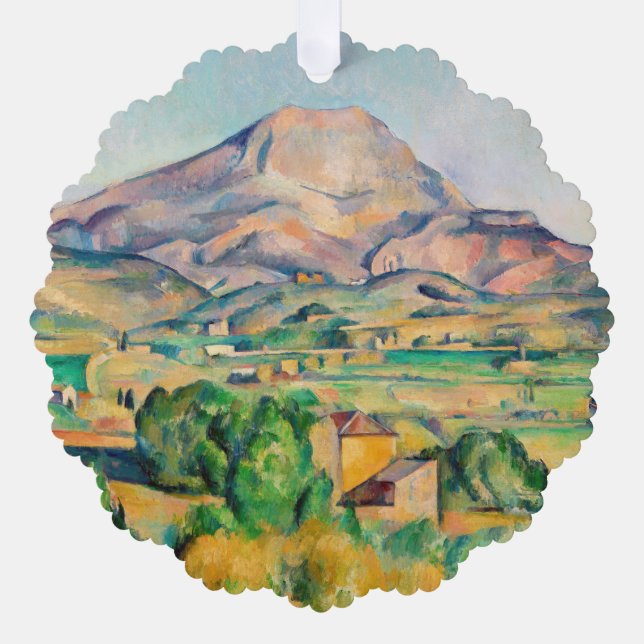 Adorno De Papel Paul Cezanne - Mont Sainte-Victoire (Anverso)