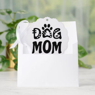 Adorno De Papel Perro Mamá