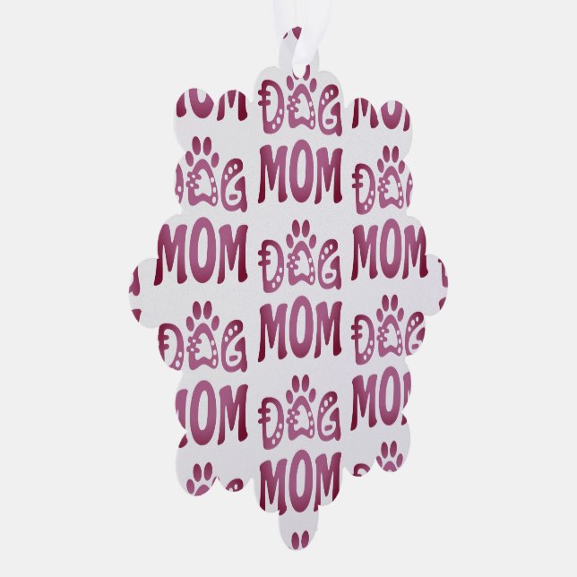 Adorno De Papel Perro Mamá (Derecha)