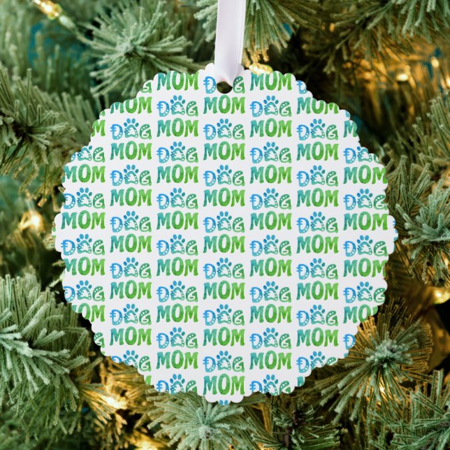 Adorno De Papel Perro Mamá (Insitu (árbol))