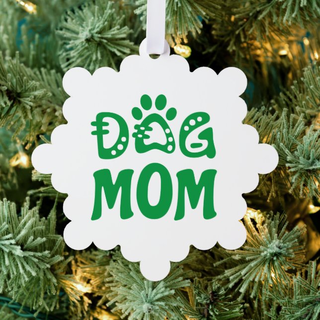 Adorno De Papel Perro Mamá (Insitu (árbol))