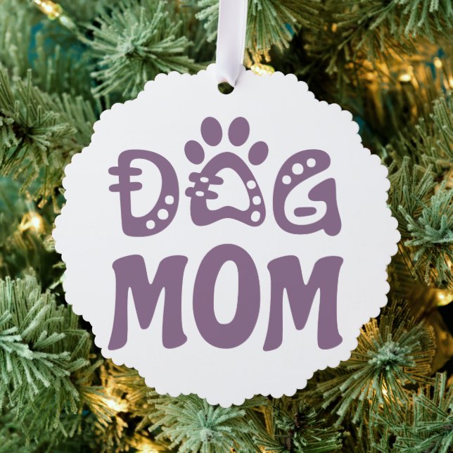 Adorno De Papel Perro Mamá (Insitu (árbol))