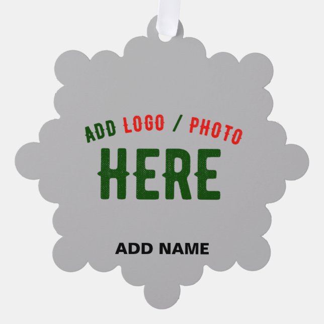 ADORNO DE PAPEL PERSONALIZABLE MODERNO ELEGANTE ASH VERIFICADO MAR (Anverso)