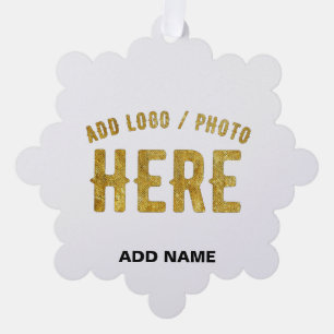 ADORNO DE PAPEL PERSONALIZABLE MODERNO ESTILO BLANCO VERIFICADO MA