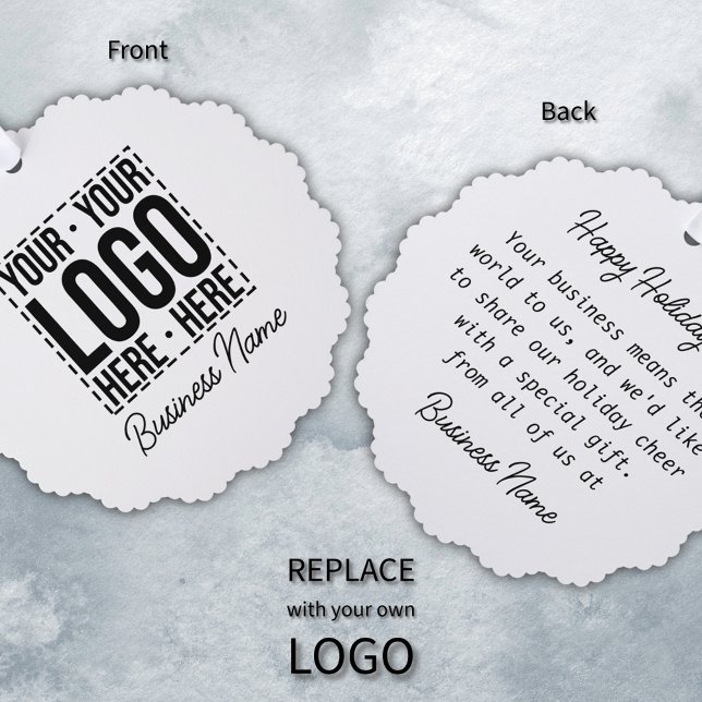 Adorno De Papel Personalizado Business Logo Empresa Corporativa Gu (Subido por el creador)