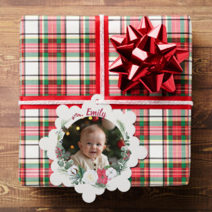 Adorno de papel personalizado con foto de Cascanue