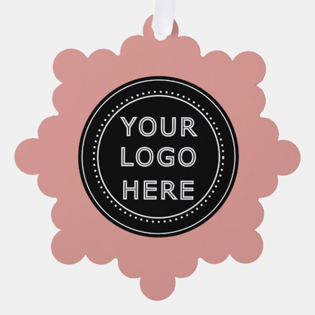 Adorno De Papel Personalizado, elegante, moderno y mínimo (Anverso)