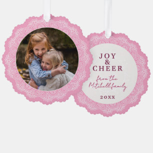 Adorno De Papel Personalizado Ivory White Mandala Escribió Sobre R