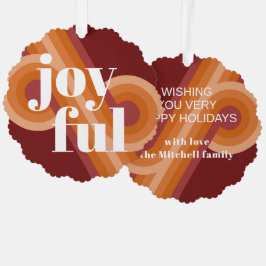 Adorno De Papel Personalizado Retro Resumen Patrón de arte Waves